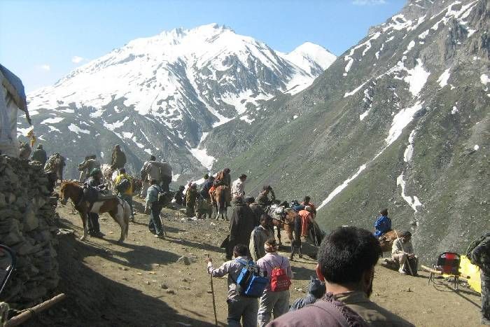 amarnath yatra जोधपुर से अमरनाथ तीर्थयात्रा गएे लोगों ने भेजा ये संदेश...