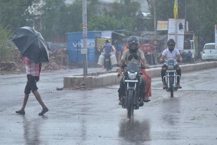 Rain in Haroti आगी सावण की रमझोळ