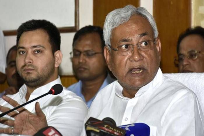 nitish kumar महागठबंधन की बढ़ी मुश्किल, 80 विधायकों वाले बयान पर JDU ने कहा- तेजस्वी पर RJD दे सफाई