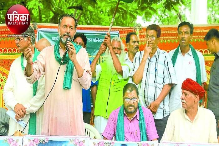 किसान मुक्ति यात्रा जब पहुंची उदयपुर तो योगेन्द्र यादव ने मंदसौर प्रकरण पर कही ये बड़ी बात