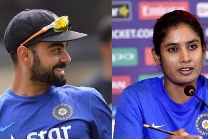 Virat Kohli विराट कोहली ने मिताली राज को दी बधाई, लेकिन कर दी यह बड़ी गलती