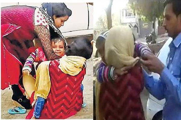 मां से जुदा हुए बच्चे बोले- मां तूने ऐसा क्यों किया